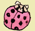 ladybug pink 122